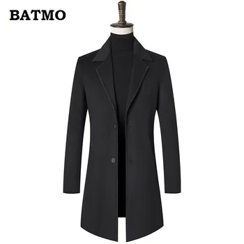 BATMO 2018 new arrival winter high quality Double side wool trench coat men,men's black wool jackets,plus-size M-3XL 1810hs
BATMO 2018 new arrival winter high quality Double side wool trench coat men,men's black wool jackets,plus-size M-3XL 1810hs