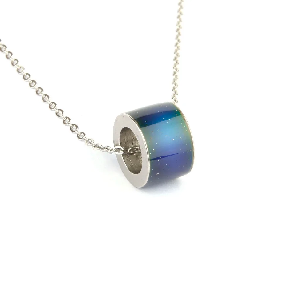 Color Changing Necklace Cylindrical Alloy with Lucky beads Color Changed for Emotion Feeling Changeable
Color Changing Necklace Cylindrical Alloy with Lucky beads Color Changed for Emotion Feeling Changeable