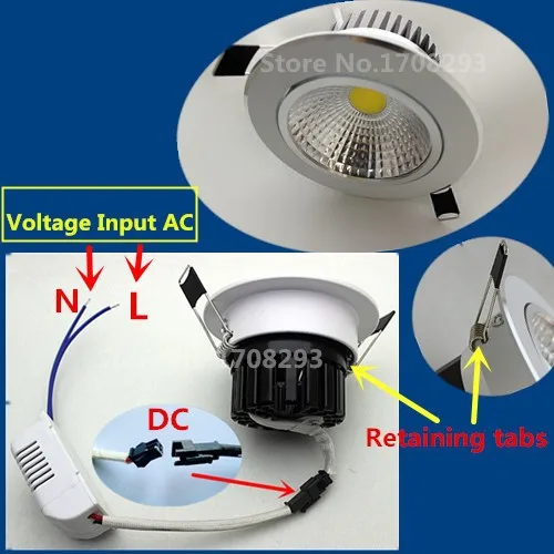 Dimmable 3W 5W COB LED Downlight Recessed Ceiling,Adjustable angle Shell color can be combined : white
Dimmable 3W 5W COB LED Downlight Recessed Ceiling,Adjustable angle Shell color can be combined : white