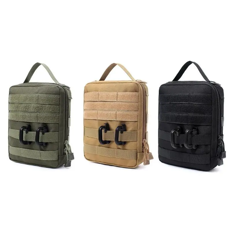 Outdoor Tactical Medical Bag Travel First Aid Kit Pack Multifunction Sports Bags Zipper Hunting Climbing Bags Emergency Case
Outdoor Tactical Medical Bag Travel First Aid Kit Pack Multifunction Sports Bags Zipper Hunting Climbing Bags Emergency Case
