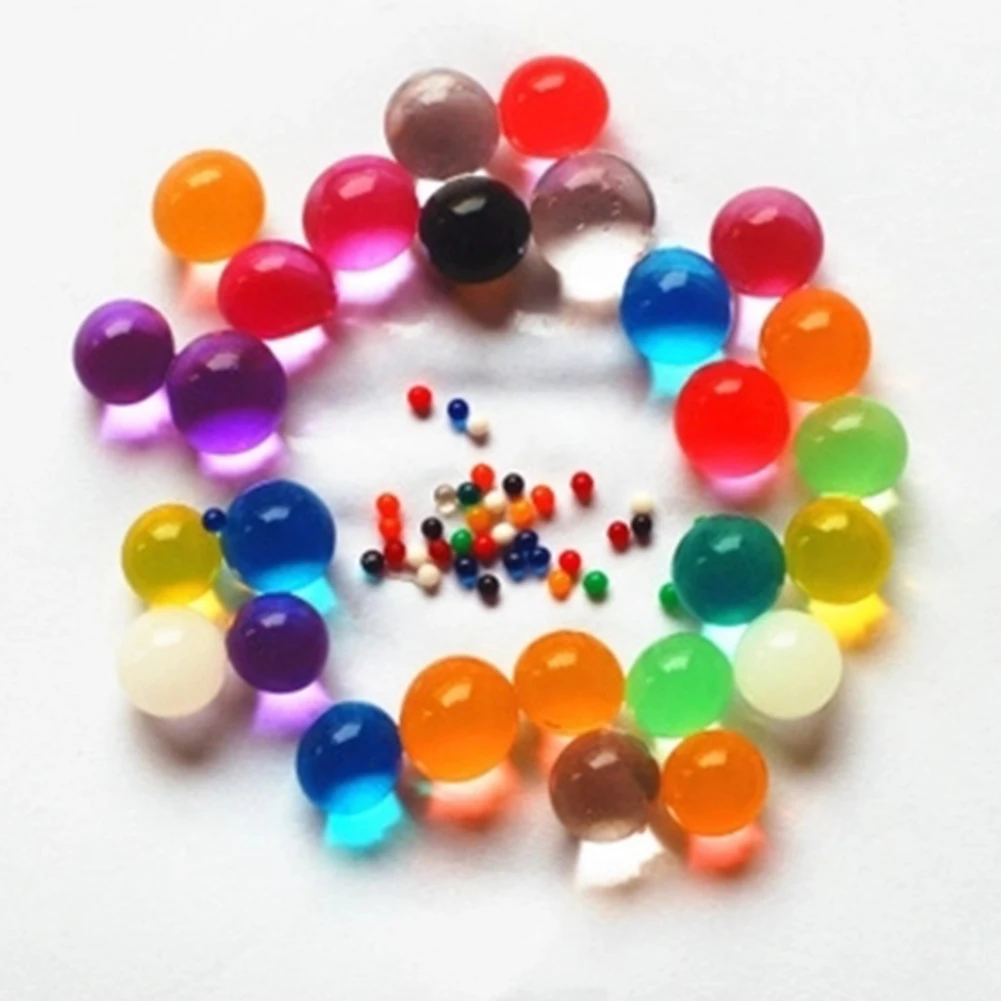 Colortful Pearl Shaped Crystal Soil Water Beads Mud Grow Magic Jelly Balls Home Decor Aqua Soil Hot Wholesales 10 Bags/Set
Colortful Pearl Shaped Crystal Soil Water Beads Mud Grow Magic Jelly Balls Home Decor Aqua Soil Hot Wholesales 10 Bags/Set