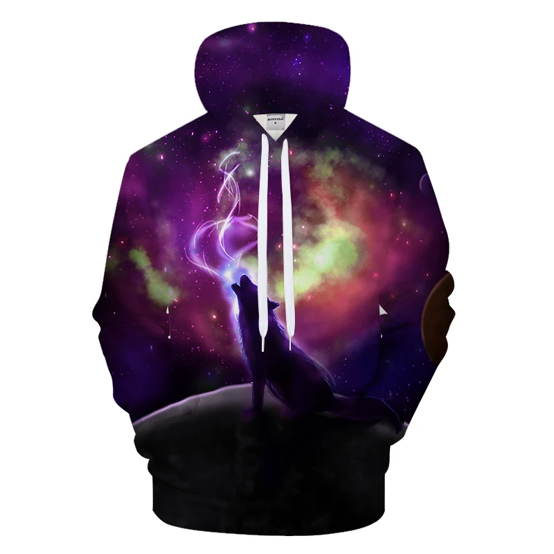 Autumn & Winter New Men's Casual Long Sleeve Hoodie Ghost Wolf 3D Print Sweatshirt Loose Large Size
Autumn & Winter New Men's Casual Long Sleeve Hoodie Ghost Wolf 3D Print Sweatshirt Loose Large Size