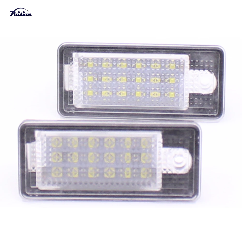 1 Set (2pcs) 18SMD Error Free LED Number License Plate Light Lamp for AUDI A3 A4 A6 2006 Xenon White
1 Set (2pcs) 18SMD Error Free LED Number License Plate Light Lamp for AUDI A3 A4 A6 2006 Xenon White