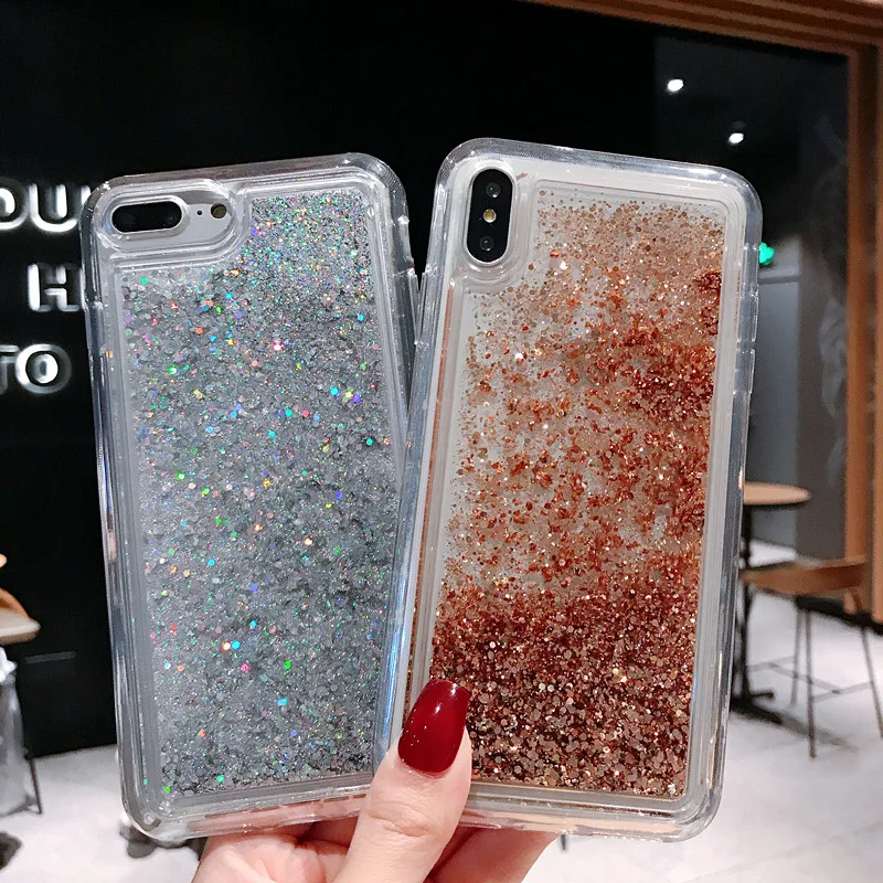 Bling Glitter Liquid Quicksand Case For iPhone 7 8 6 6s Plus Sparkling Stars Clear Soft Silicon Cover For iPhone XS Max XR X 10
Bling Glitter Liquid Quicksand Case For iPhone 7 8 6 6s Plus Sparkling Stars Clear Soft Silicon Cover For iPhone XS Max XR X 10