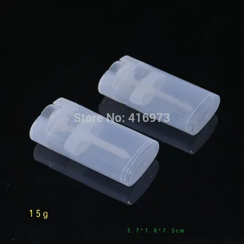 100pcs/lot 15g plastic Deodorant tubes DIY lipstick tube 15g empty lip balm bottle
100pcs/lot 15g plastic Deodorant tubes DIY lipstick tube 15g empty lip balm bottle