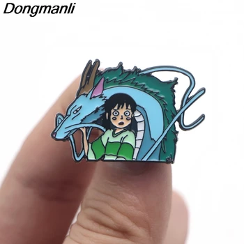20 pcs/lot Wholesale Pins DMLSKY Spirited Away Brooch Ogino Chihiro Enamel Pins For Women Men Backpack Pins Charm Pin M2933
20 pcs/lot Wholesale Pins DMLSKY Spirited Away Brooch Ogino Chihiro Enamel Pins For Women Men Backpack Pins Charm Pin M2933