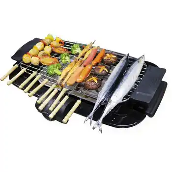 SC-120R Electric Contact Grill Home Smoke-free Barbecue BBQ Rack Lift Nonstick Cooking Surface Flat Pan New Kitchen Cooking Tool
SC-120R Electric Contact Grill Home Smoke-free Barbecue BBQ Rack Lift Nonstick Cooking Surface Flat Pan New Kitchen Cooking Tool