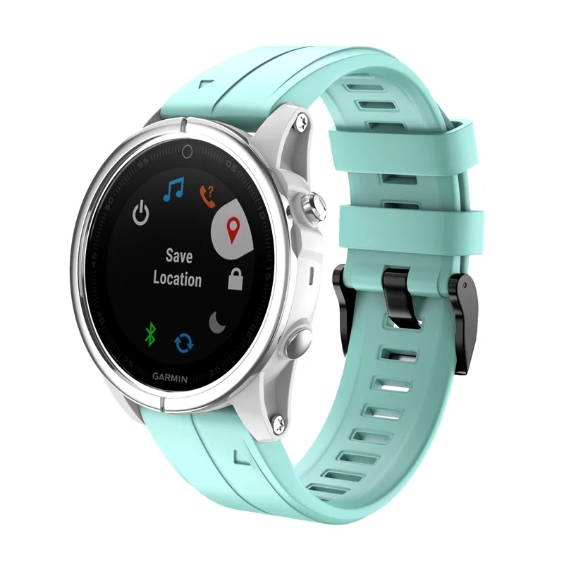 New 20mm Silicone Watch Band Strap Loop Wristband for Garmin Fenix 5S Fenix 5S Plus DOM668
New 20mm Silicone Watch Band Strap Loop Wristband for Garmin Fenix 5S Fenix 5S Plus DOM668