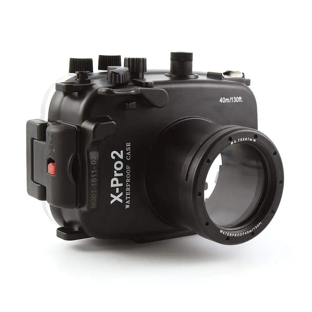 Waterproof Underwater Diving Camera Housing Hard Case for Fujifilm Fuji x-Pro2 x-pro xpro 2 Mark II 16-50mm 35mm Lens
Waterproof Underwater Diving Camera Housing Hard Case for Fujifilm Fuji x-Pro2 x-pro xpro 2 Mark II 16-50mm 35mm Lens