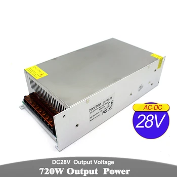 720W 28V 25.7A Single Output dc28V Switch power supply driver transformer 110v 220v AC dc Power Supplies For CNC CCTV Motor
720W 28V 25.7A Single Output dc28V Switch power supply driver transformer 110v 220v AC dc Power Supplies For CNC CCTV Motor