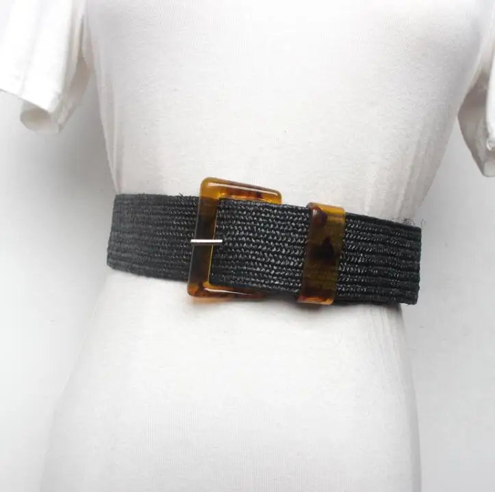 Women's runway fashion knitted Cummerbunds female Dress Corsets Waistband Belts decoration wide belt R1584 | Аксессуары для