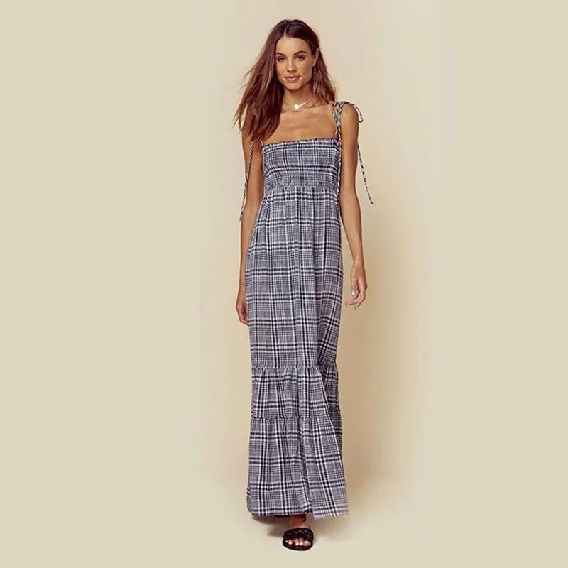 12 Colors Fashion Elegant Summer Dress 2019 Women Bohemian Sexy Spaghetti Strap Strapless Print Vestidos Women Long Beach Dress
12 Colors Fashion Elegant Summer Dress 2019 Women Bohemian Sexy Spaghetti Strap Strapless Print Vestidos Women Long Beach Dress