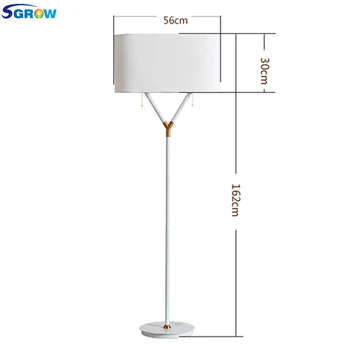 SGROW Branch Fabric Lampshade Floor Lamp with E27 Bulb Indoor Lighting European Iron Base Standing Light for Bedroom Led Lampara
SGROW Branch Fabric Lampshade Floor Lamp with E27 Bulb Indoor Lighting European Iron Base Standing Light for Bedroom Led Lampara