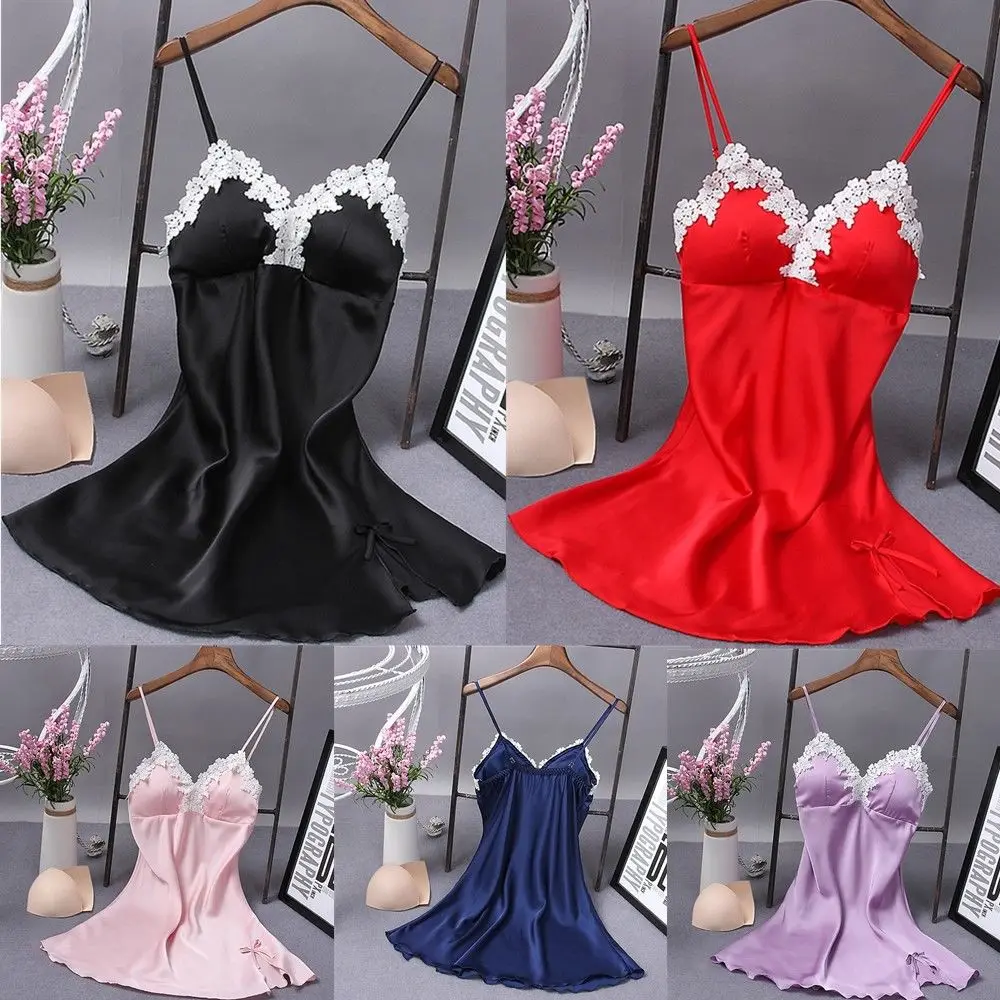 2018 Sumeer New Style Fashion Sexy Solid Sleeveless Solid Women Satin Silk Lace Robe Dress Babydoll
2018 Sumeer New Style Fashion Sexy Solid Sleeveless Solid Women Satin Silk Lace Robe Dress Babydoll