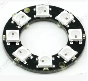 8 channel WS2812 5050 RGB LED circular lights built-in full color-driven development board for Arduino
8 channel WS2812 5050 RGB LED circular lights built-in full color-driven development board for Arduino
