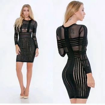 2019 Women elegant summer sexy black wine red green Bodycon o neck knee party Dress long sleeveDress Wholesale
2019 Women elegant summer sexy black wine red green Bodycon o neck knee party Dress long sleeveDress Wholesale