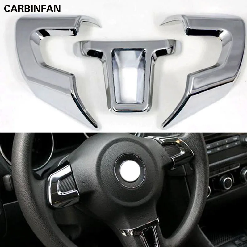 For VW 2009-2013 Golf 6 Mk6 Bora / 2011-2014 VW Polo Jetta Eos 2012 Touran Caddy Steering Wheel Sticker Cover Inserts Trim 3PCS
For VW 2009-2013 Golf 6 Mk6 Bora / 2011-2014 VW Polo Jetta Eos 2012 Touran Caddy Steering Wheel Sticker Cover Inserts Trim 3PCS