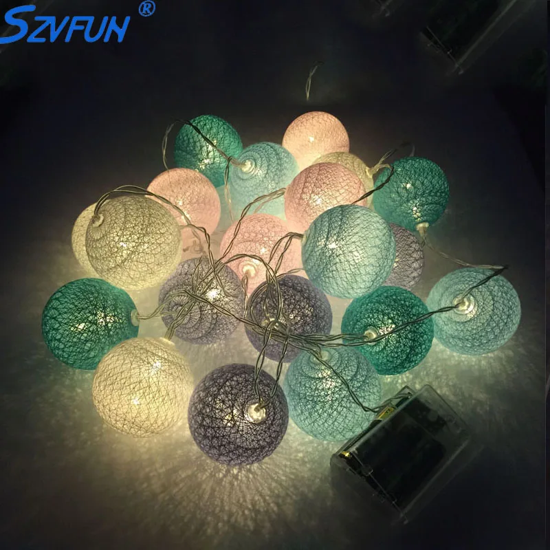 Szvfun 3m 20 Cotton Balls String Lights Battery Dia 6CM Thai Cotton Ball Light Balls Chain Garland Lights Party Christmas Lights
Szvfun 3m 20 Cotton Balls String Lights Battery Dia 6CM Thai Cotton Ball Light Balls Chain Garland Lights Party Christmas Lights