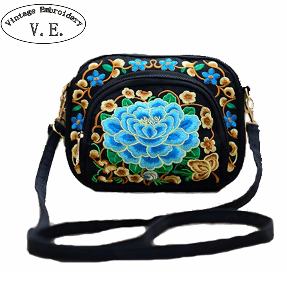 Vintage Embroidery Women's Crossbody Bag Boho Thai Style Embroidered Messenger Shoulder Bag Small Cltuch Bag National Ethnic Bag
Vintage Embroidery Women's Crossbody Bag Boho Thai Style Embroidered Messenger Shoulder Bag Small Cltuch Bag National Ethnic Bag