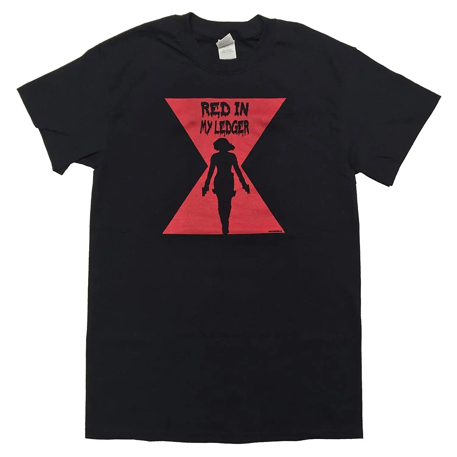 NANI Wear Black Widow Red IN MY LEDGER Geek T-Shirt Black High Quality Personality Short Sleeve T Shirt Free Shipping
NANI Wear Black Widow Red IN MY LEDGER Geek T-Shirt Black High Quality Personality Short Sleeve T Shirt Free Shipping