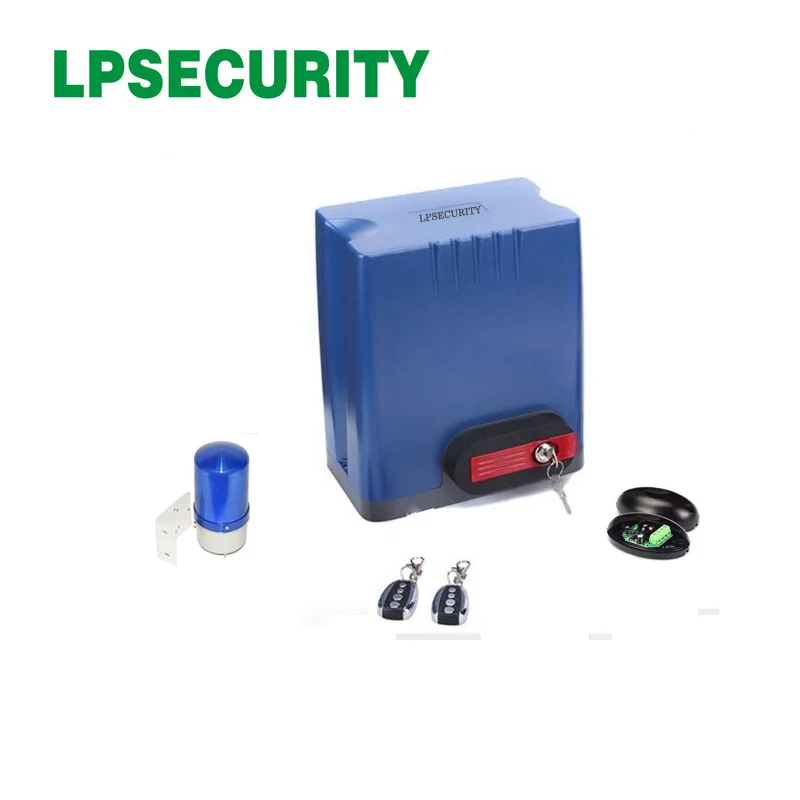 LPSECURITY 220VAC 500KS 800KGS automatic sliding gate motor remote control with 2 Transmitters
LPSECURITY 220VAC 500KS 800KGS automatic sliding gate motor remote control with 2 Transmitters