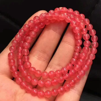 Genuine Natural Rhodochrosite Gemstone Round Beads 3 Laps Bracelet Necklace Lady Fashion Crystal 6mm
Genuine Natural Rhodochrosite Gemstone Round Beads 3 Laps Bracelet Necklace Lady Fashion Crystal 6mm