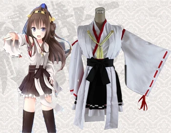 Kongou Anime Game Kantai Collection Mini kimono Cosplay halloween Costume for women disfraces vestidos 4 in 1 harajuku
Kongou Anime Game Kantai Collection Mini kimono Cosplay halloween Costume for women disfraces vestidos 4 in 1 harajuku