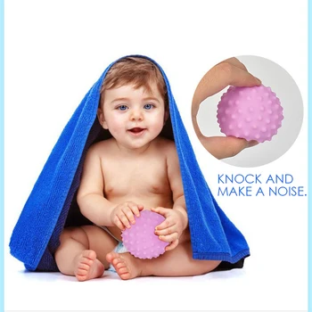 Dropshipping Baby Hand Grasping Children Soft Ball Training Massage Bite Catch Squeeze Balls Textured Multi Set Senses Toy
Dropshipping Baby Hand Grasping Children Soft Ball Training Massage Bite Catch Squeeze Balls Textured Multi Set Senses Toy