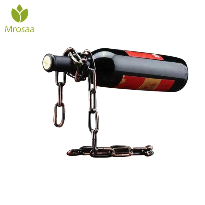 Mrosaa Personality Wine Bottle Bracket European Creative Suspended Iron Wine Rack Ornaments
Mrosaa Personality Wine Bottle Bracket European Creative Suspended Iron Wine Rack Ornaments