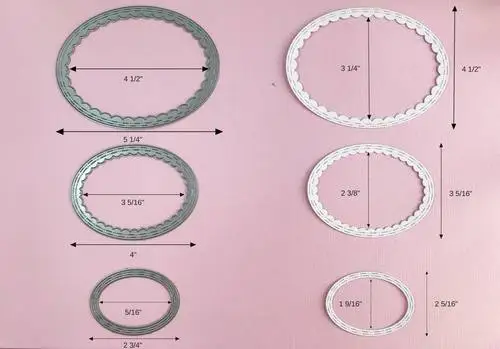 3 Size Oval Frame Metal Cutting Dies Stencils 2019 for DIY Scrapbooking Photo Album Decorative Embossing Card Crafts Die Cut
3 Size Oval Frame Metal Cutting Dies Stencils 2019 for DIY Scrapbooking Photo Album Decorative Embossing Card Crafts Die Cut