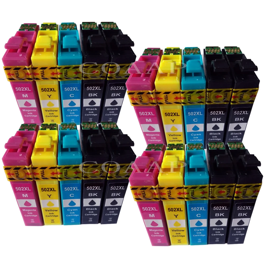 Printer ink cartridge compatible T502 XL for EPSON Expression Premium XP 5100 5105
Printer ink cartridge compatible T502 XL for EPSON Expression Premium XP 5100 5105