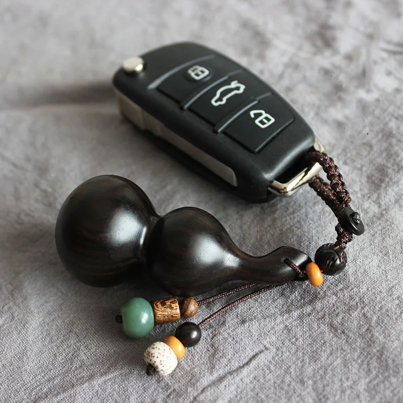 Chinese Traditional Good Luck Gourd Car Black Sandalwood Keychain Cute Mini Wood Key ring Wishful Lucky Pendant Car Keys
Chinese Traditional Good Luck Gourd Car Black Sandalwood Keychain Cute Mini Wood Key ring Wishful Lucky Pendant Car Keys