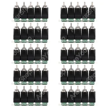 Areyourshop 50 Pcs Terminal Block Dc Power To RCA Male For TV Video Adapter Cinch Connector For CCTV Cameras Connector
Areyourshop 50 Pcs Terminal Block Dc Power To RCA Male For TV Video Adapter Cinch Connector For CCTV Cameras Connector