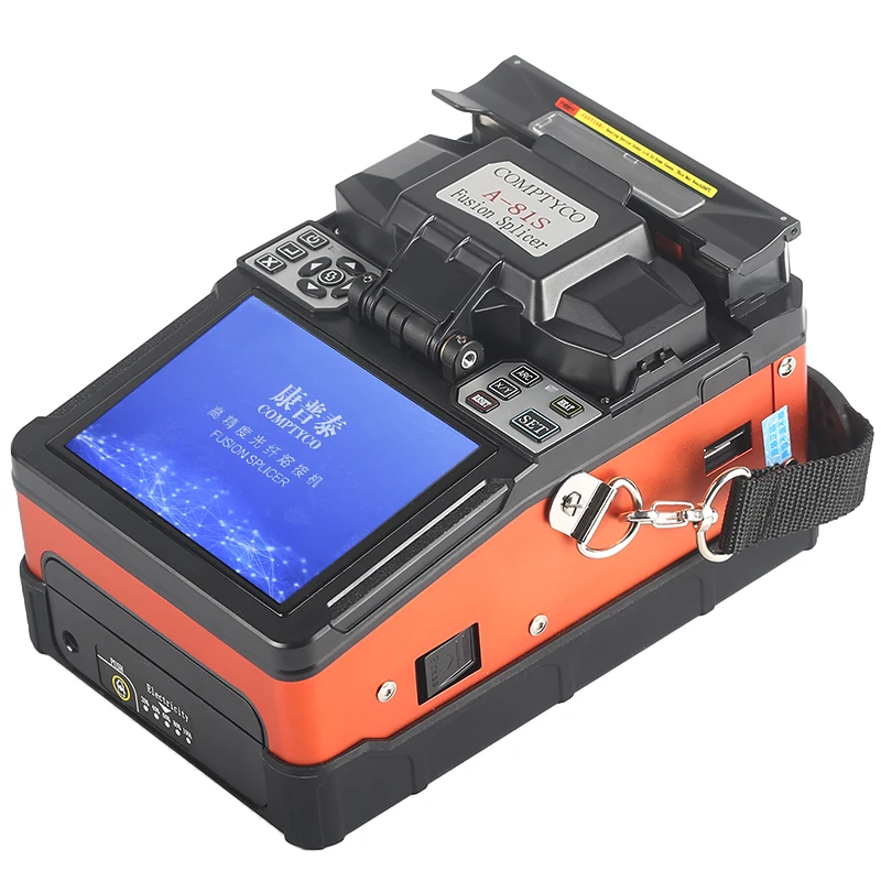 2019 Hot New English Menu A-81S Fully Automatic Fusion Splicer Machine Fiber Optic Fusion Splicer Fiber Optic Splicing Machine
2019 Hot New English Menu A-81S Fully Automatic Fusion Splicer Machine Fiber Optic Fusion Splicer Fiber Optic Splicing Machine