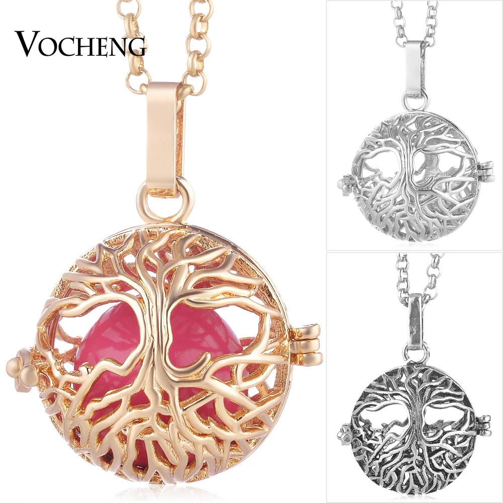 10pcs/lot Vocheng Bola Ball Necklace Aromatherapy Locket Tree of Life Copper Metal 3 Colors with Stainless Steel Chain VA-252*10
10pcs/lot Vocheng Bola Ball Necklace Aromatherapy Locket Tree of Life Copper Metal 3 Colors with Stainless Steel Chain VA-252*10
