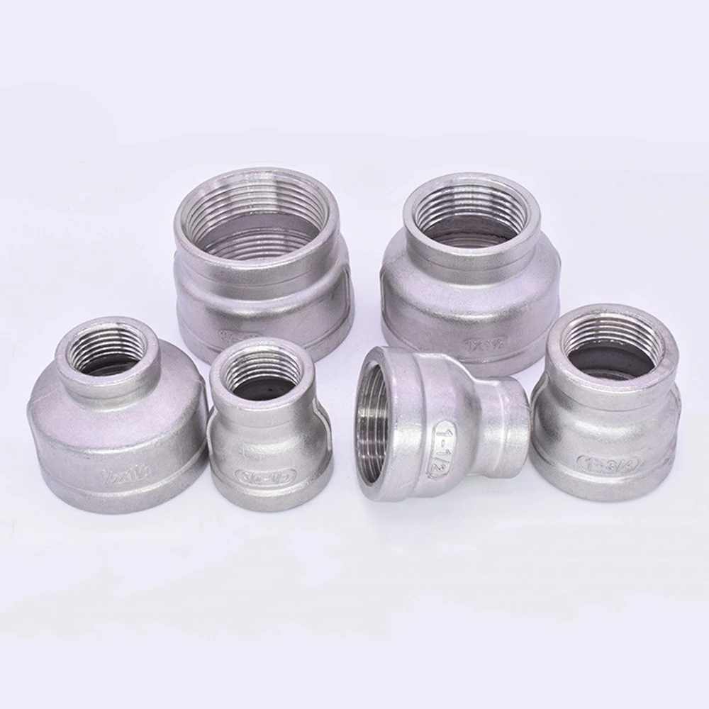 1/8" 1/4" 3/8" 1/2" 3/4" 1" 2" BSPT Female Reducer Coupling 304 Stainless Steel Pipe Fitting Water Gas Oil
1/8" 1/4" 3/8" 1/2" 3/4" 1" 2" BSPT Female Reducer Coupling 304 Stainless Steel Pipe Fitting Water Gas Oil