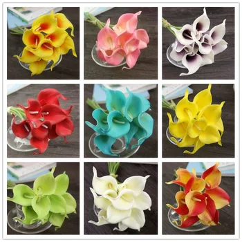 Artificial Real Touch Lily Calla PU Flowers Bride Bouquets Home Wedding Bridal Decor 9 Colors wedding accessories
Artificial Real Touch Lily Calla PU Flowers Bride Bouquets Home Wedding Bridal Decor 9 Colors wedding accessories