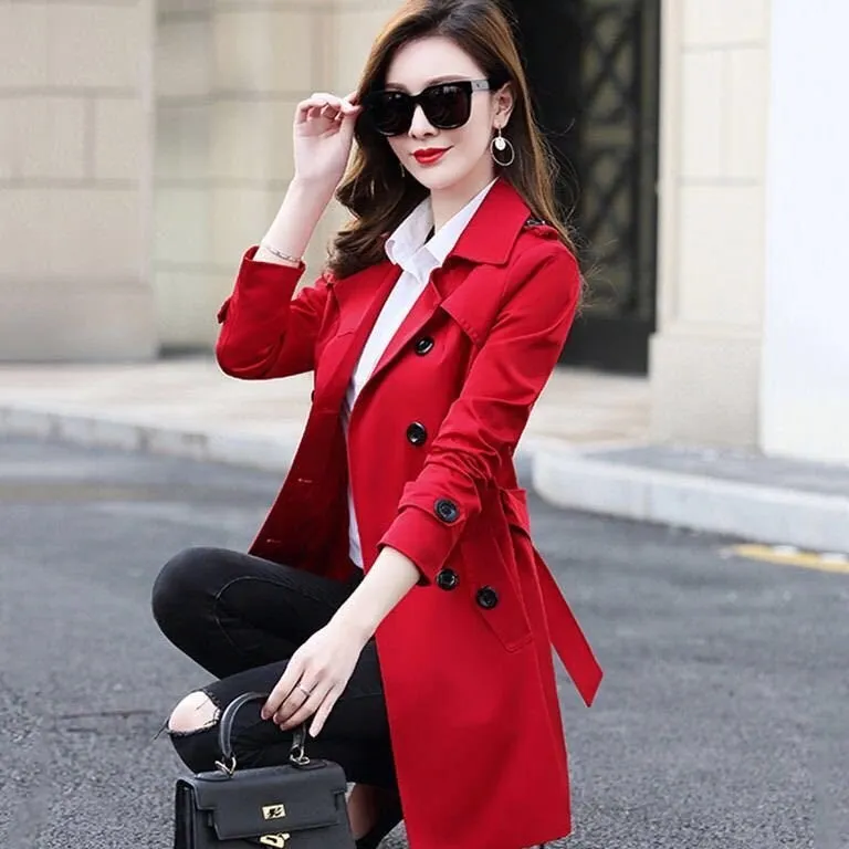 Big Size 6XL Spring Autumn Women Classic Double Breasted Mid-long Trench Coat Female Slim Street Windbreaker Business Outerwear
Big Size 6XL Spring Autumn Women Classic Double Breasted Mid-long Trench Coat Female Slim Street Windbreaker Business Outerwear