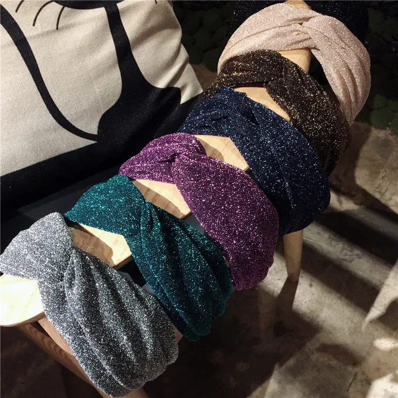 Women Knot Headband Elastic Wrap Turban Hair Band Yoga Sports Fashion Bright Silk Head Hoop Simple Sweet Girls Hair Headbands
Women Knot Headband Elastic Wrap Turban Hair Band Yoga Sports Fashion Bright Silk Head Hoop Simple Sweet Girls Hair Headbands