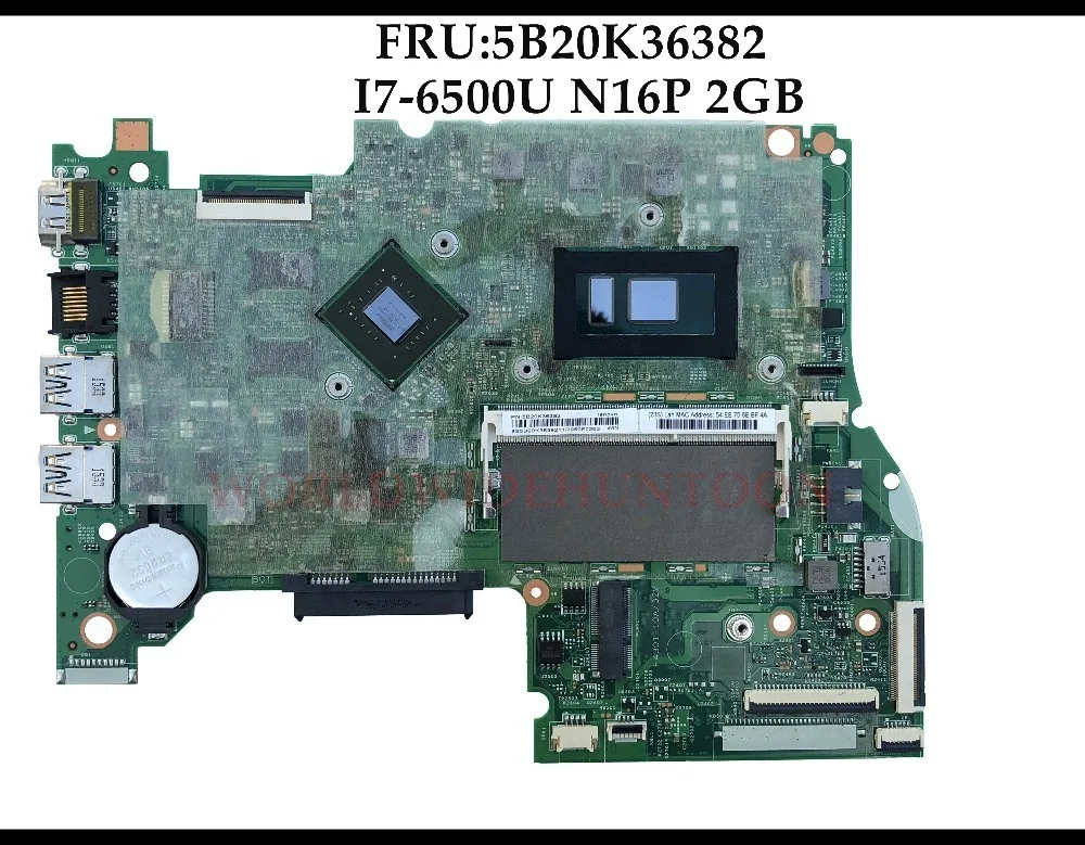High quality FRU:5B20K36382 FOR Lenovo FLEX-3-1480 YOGA-500-14ISK Laptop Motherboard I7-6500U N16S-GT-S-A2 2GB 100% Tested
High quality FRU:5B20K36382 FOR Lenovo FLEX-3-1480 YOGA-500-14ISK Laptop Motherboard I7-6500U N16S-GT-S-A2 2GB 100% Tested
