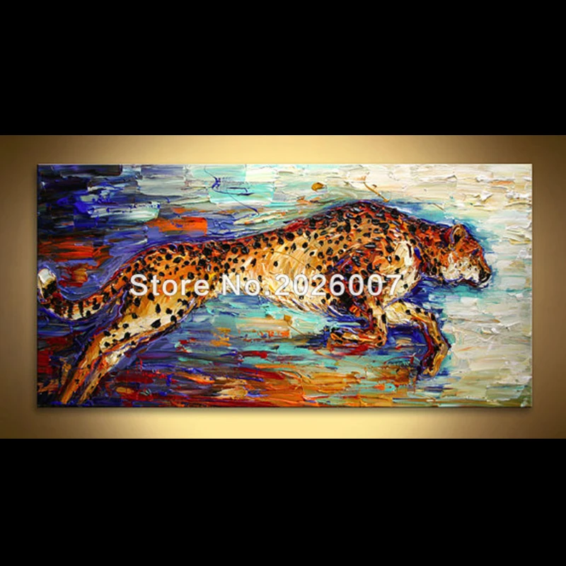 Hand Painted Palette Knife Abstract Oil Painting Cheetah Oil Texture On Canvas Modern Painting Decoration Fine Art Wall Artwork
Hand Painted Palette Knife Abstract Oil Painting Cheetah Oil Texture On Canvas Modern Painting Decoration Fine Art Wall Artwork