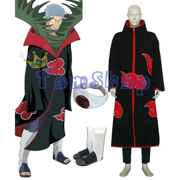 Anime Naruto Akatsuki Zetsu Deluxe Edition Cosplay Costume 3in1 Wholesale Combo Set (Cloak + Ninja Shoes + Ring) Free Shipping
Anime Naruto Akatsuki Zetsu Deluxe Edition Cosplay Costume 3in1 Wholesale Combo Set (Cloak + Ninja Shoes + Ring) Free Shipping