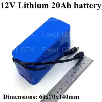 Real capacity 12V 20ah Lithium li-ion baterias 12v 20ah for 12v DC plug power tool camera led lights bms 3s 150w + 3A charger
Real capacity 12V 20ah Lithium li-ion baterias 12v 20ah for 12v DC plug power tool camera led lights bms 3s 150w + 3A charger