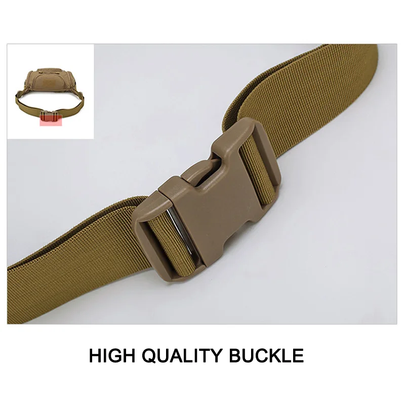 High Quality Tactical Bag Multiple Pockets Zipper Open Outdoor Waist Bag with Adjustable Strap for Camping NCM99
High Quality Tactical Bag Multiple Pockets Zipper Open Outdoor Waist Bag with Adjustable Strap for Camping NCM99