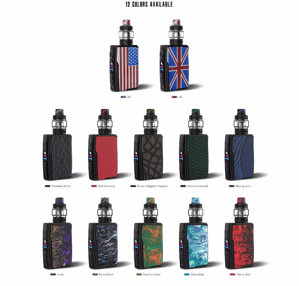 Original Vandy Vape Swell Kit 188W Swell Box MOD 3ml Tank Single Mesh Coil Vandyvape Electronic Cigarette Vape waterproof PCBA 01 (7)