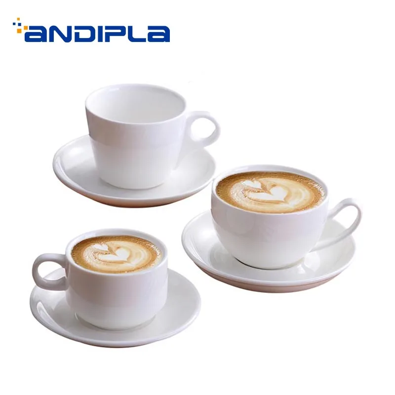 150-320ml Brief Coffee Cup with Saucer Kit White Ceramic Porcelain Pull Flower Espresso Hanlde Cups Juice Milk Mugs Drinkware
150-320ml Brief Coffee Cup with Saucer Kit White Ceramic Porcelain Pull Flower Espresso Hanlde Cups Juice Milk Mugs Drinkware