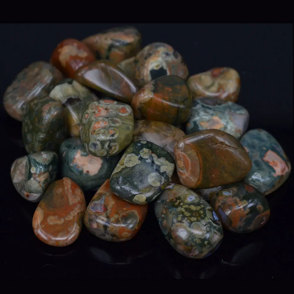 500g/lot Green Rainforest Jasper Quartz Crystal Gem Stone Tumbled Stones Feng Shui Chakra Healing Reiki Stone
500g/lot Green Rainforest Jasper Quartz Crystal Gem Stone Tumbled Stones Feng Shui Chakra Healing Reiki Stone