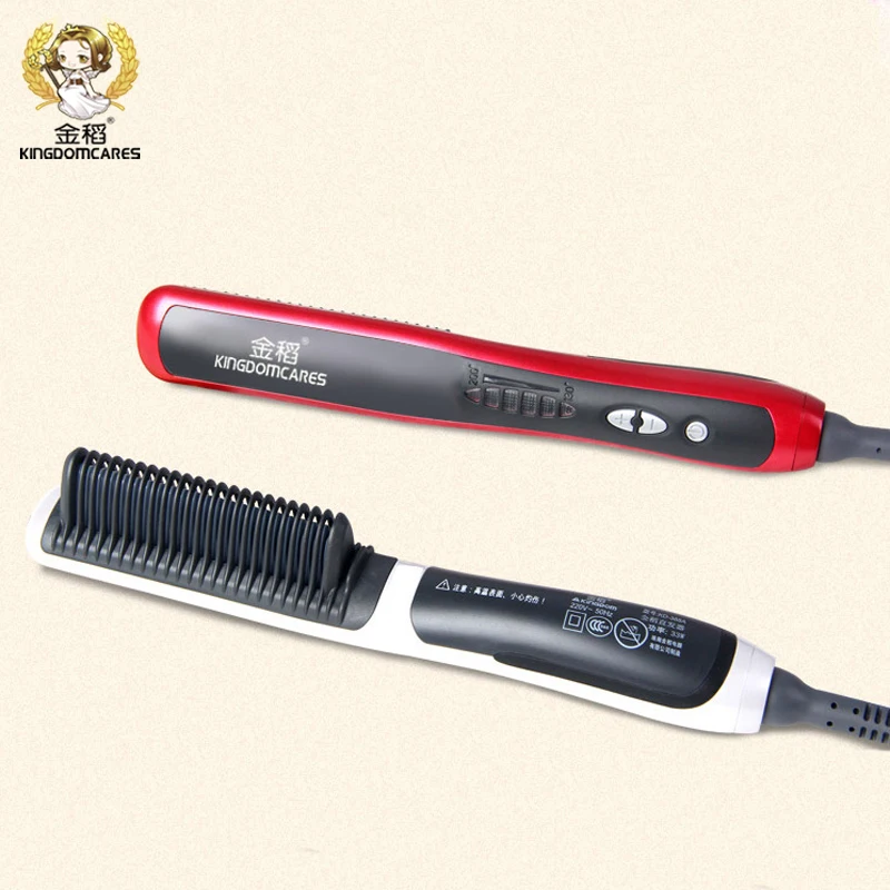 PTC Heating Electric Anti static Ceramic Fast hot Ionic Hair Straightening Styling Tool Irons Brush Combs Hair Straightener
PTC Heating Electric Anti static Ceramic Fast hot Ionic Hair Straightening Styling Tool Irons Brush Combs Hair Straightener