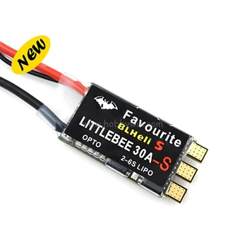 RJX part RJX1271 LittleBee BLHeli_S 30A ESC OPTO ESC 2-6S Brushless for FPV Quadcopter X1P
RJX part RJX1271 LittleBee BLHeli_S 30A ESC OPTO ESC 2-6S Brushless for FPV Quadcopter X1P