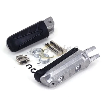 Motorcycle Footrest Front Foot Pegs Rests Pedals For HONDA NTV600 NT650 88-92 NTV650 CB750 VFR800 CB900 CBR900 CBR500 CBR500R